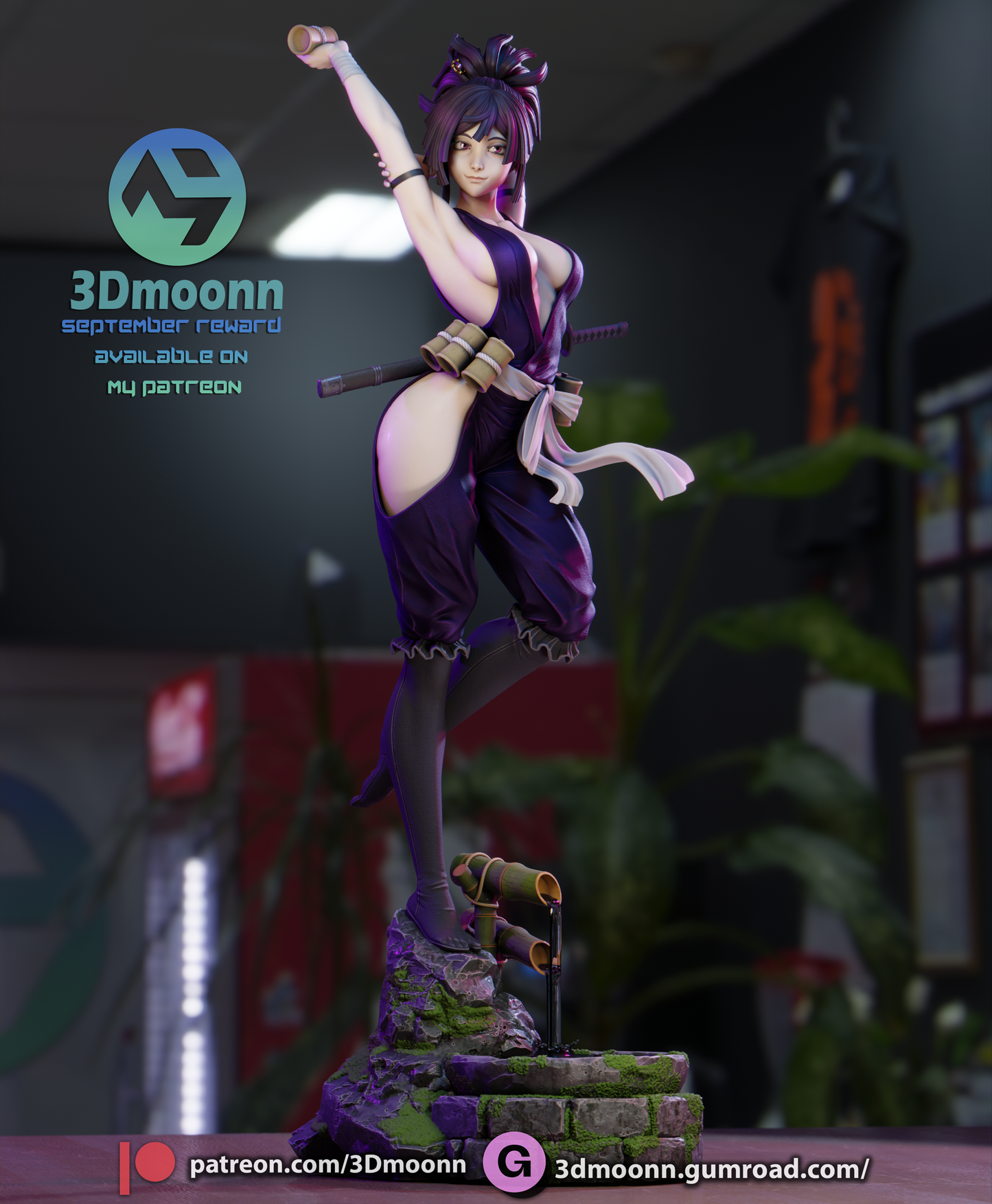 Yuzuriha | Hell’s Paradise | Handcrafted Figure