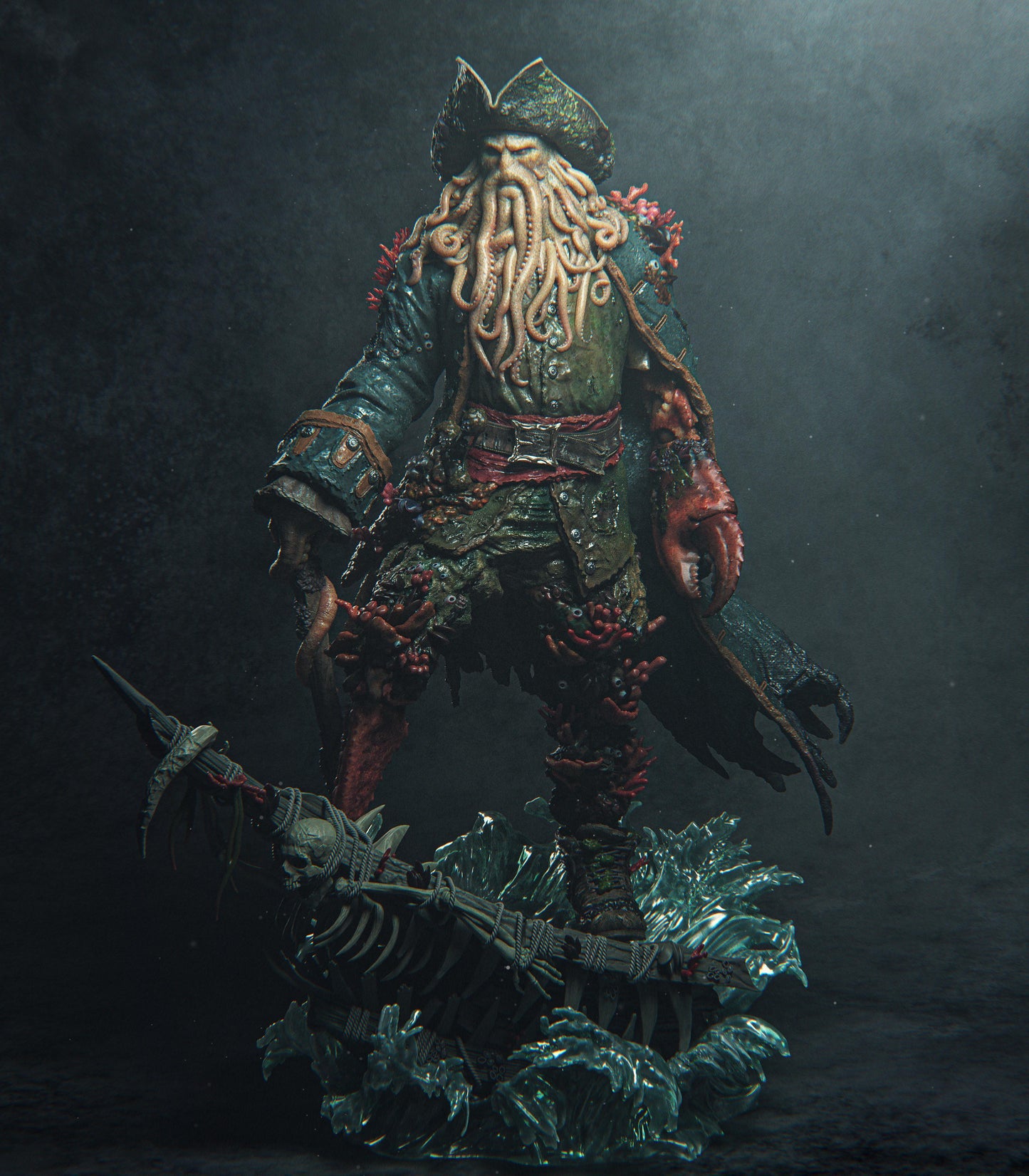 Davy Jones | Pirates of the Caribbean | Handcrafted Figure