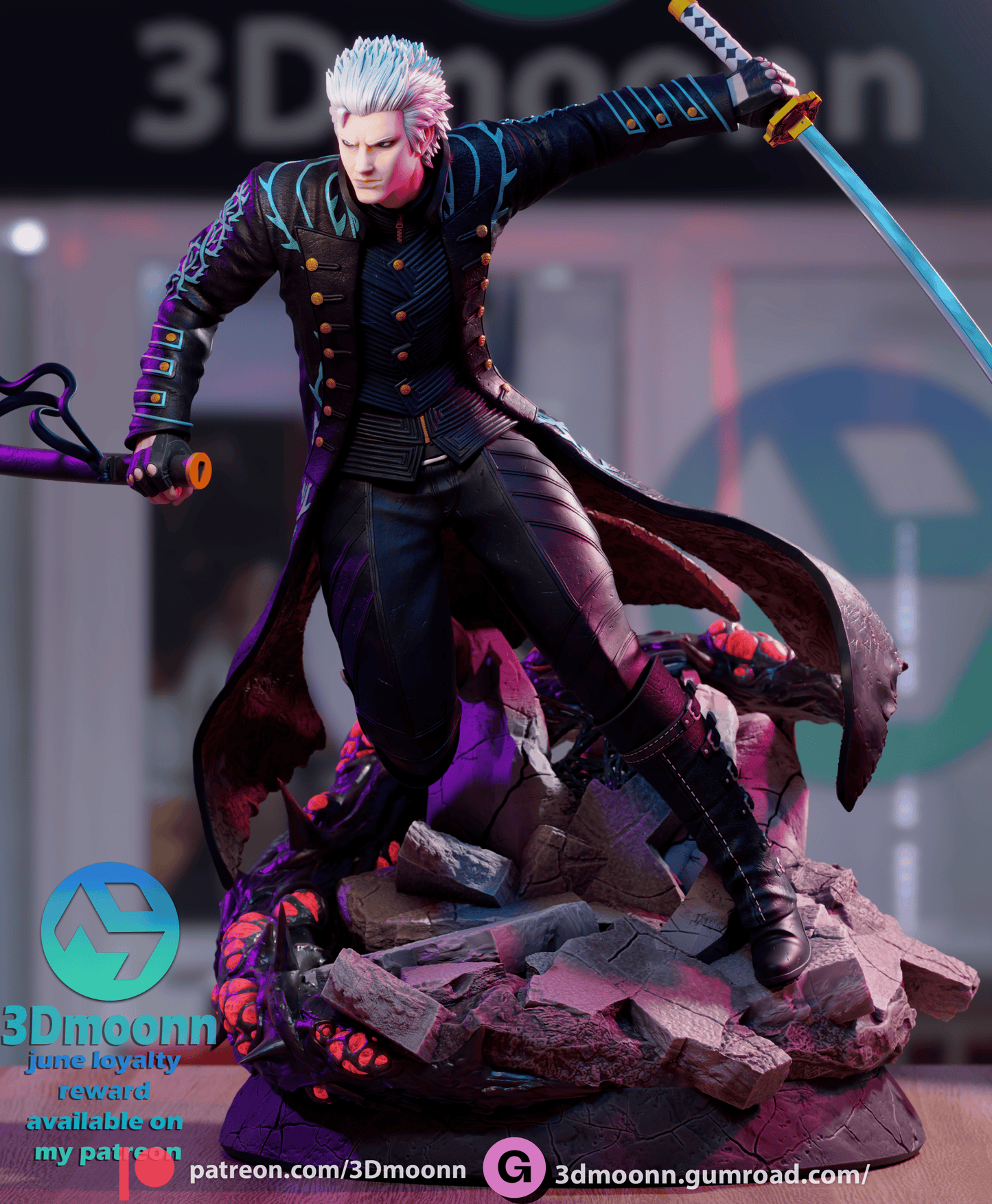 Vergil | Devil May Cry 5 | Handcrafted Figure
