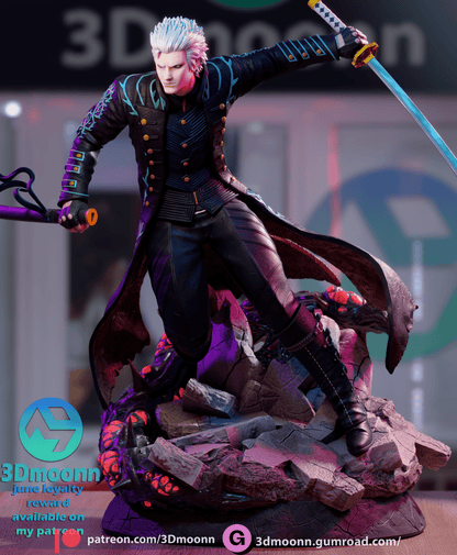 Vergil | Devil May Cry 5 | Handcrafted Figure