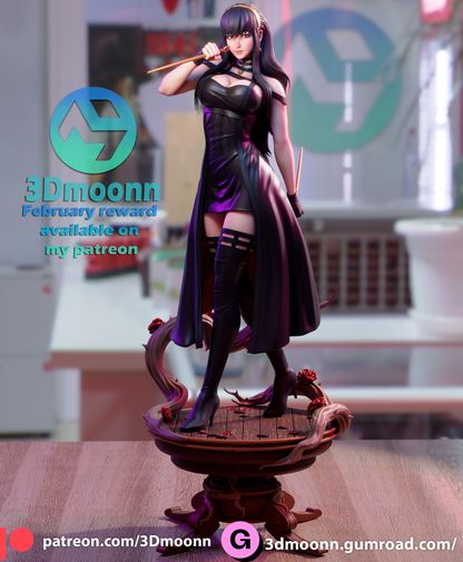 Yor Forger | Spy x Family | Handcrafted Figure