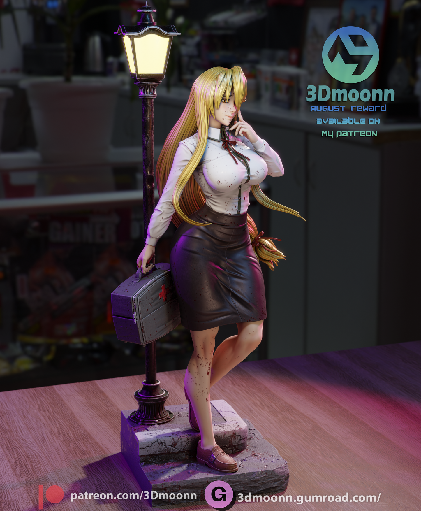 Shizuka Marikawa | Highschool of the Dead | Handcrafted Figure