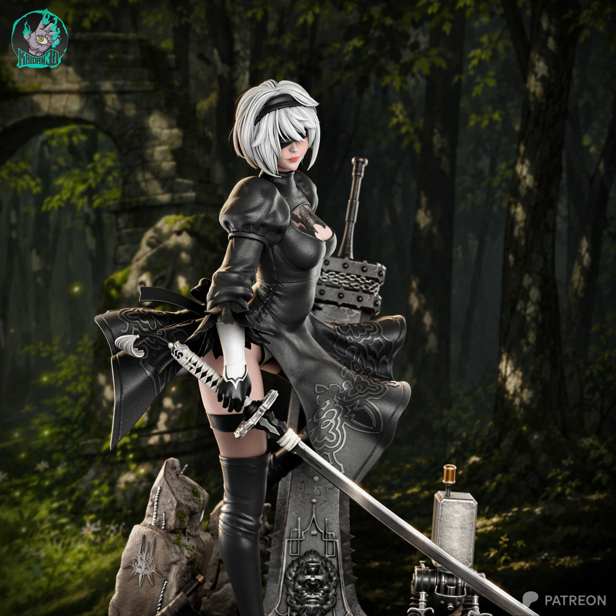 Battle Android | Handcrafted Figure