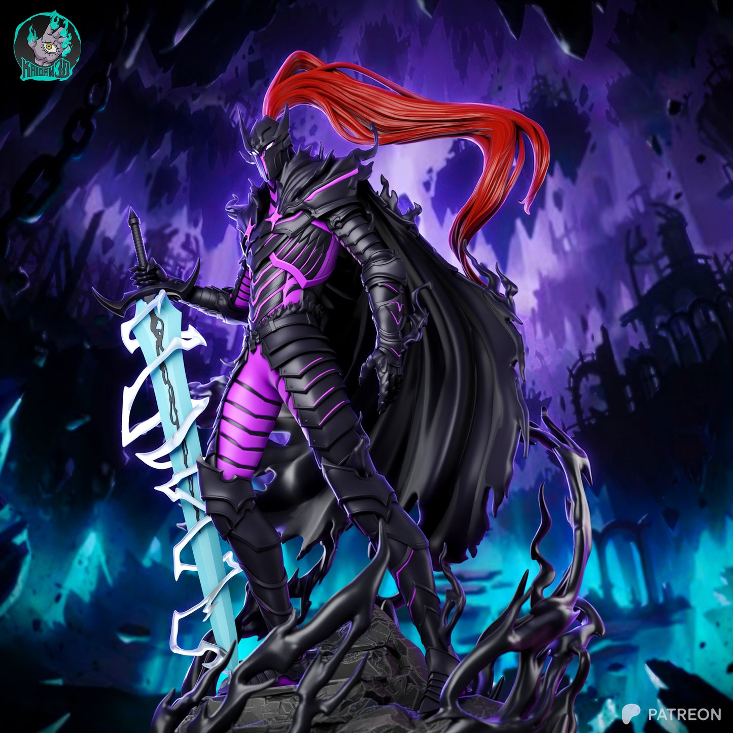 Shadow Igris | Solo Leveling | Handcrafted Figure