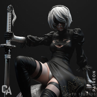 2B | NieR: Automata | Handcrafted Figure