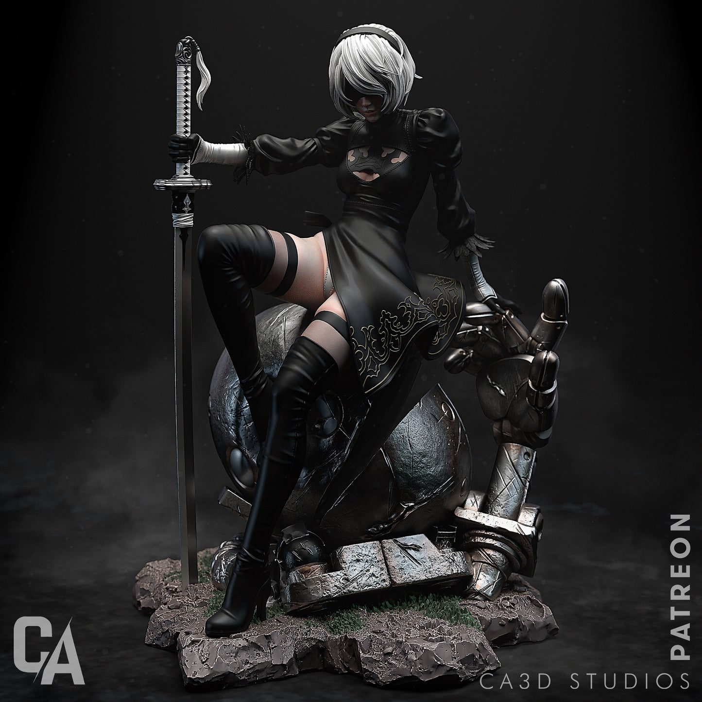 2B | NieR: Automata | Handcrafted Figure