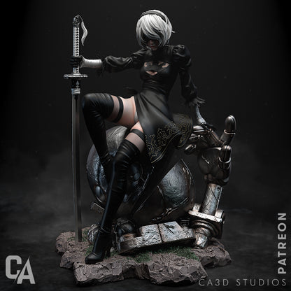2B | NieR: Automata | Handcrafted Figure