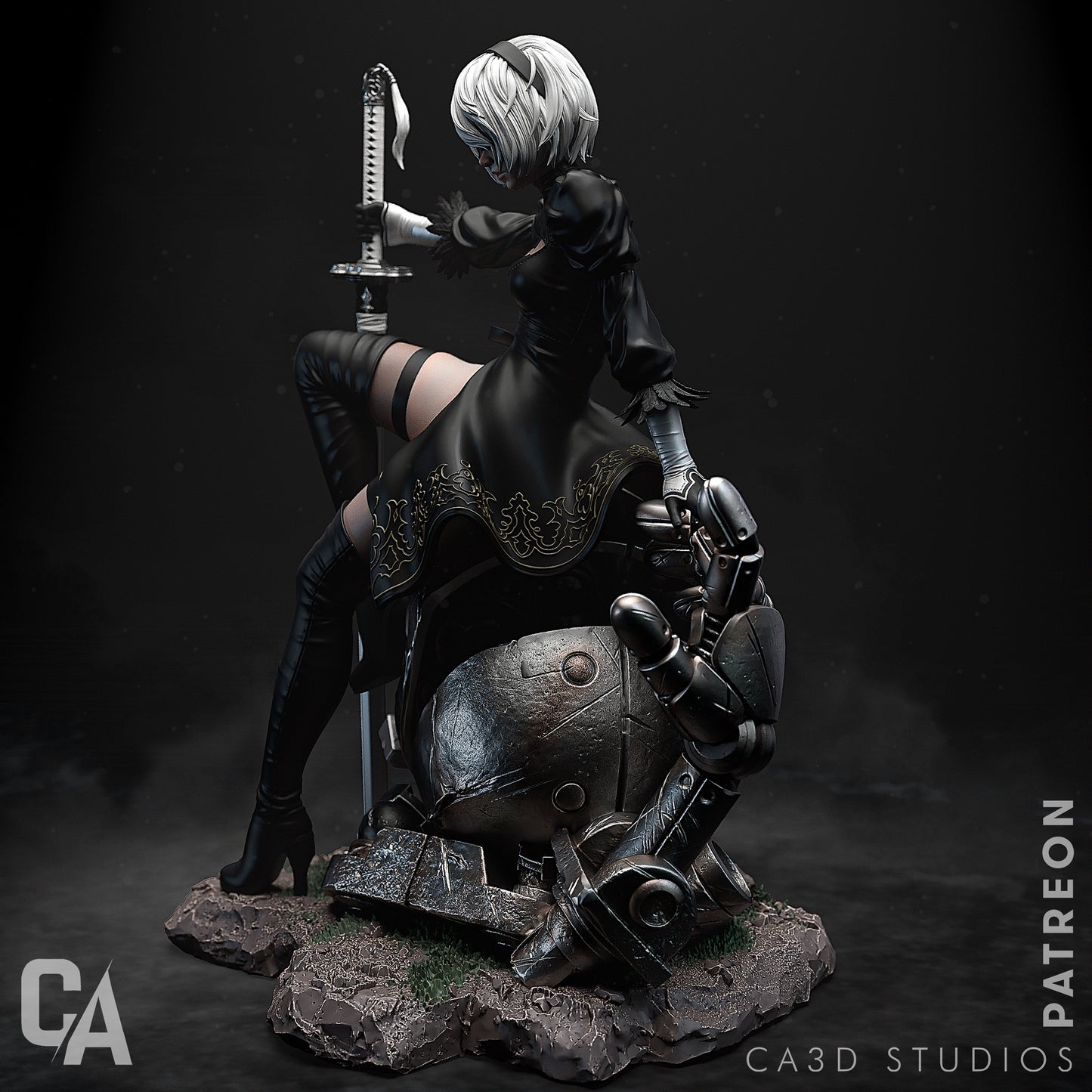 2B | NieR: Automata | Handcrafted Figure