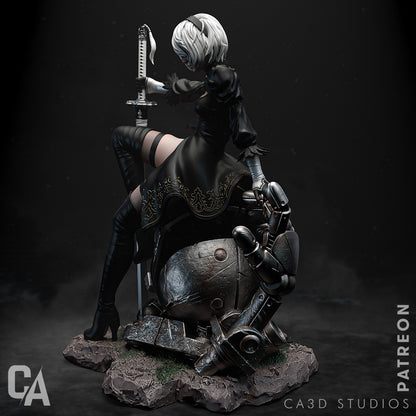 2B | NieR: Automata | Handcrafted Figure