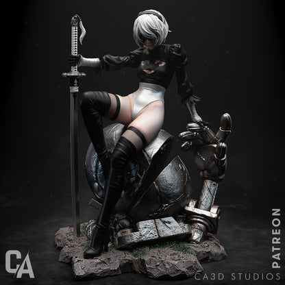 2B | NieR: Automata | Handcrafted Figure