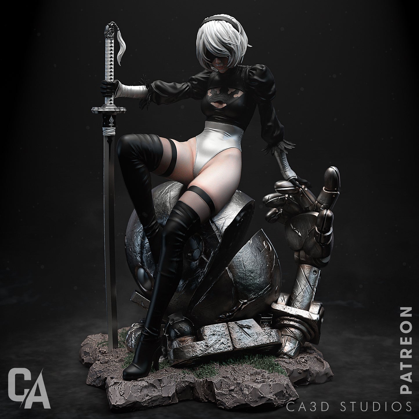 2B | NieR: Automata | Handcrafted Figure