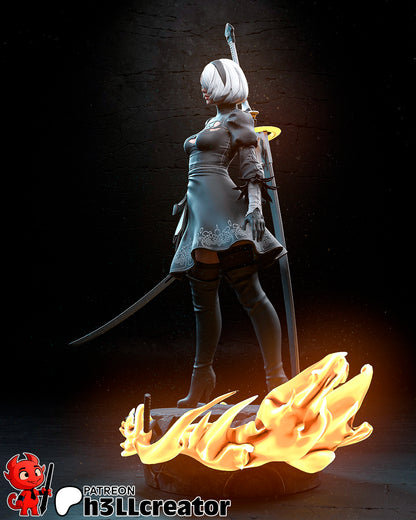 2B | NieR: Automata | Handcrafted Figure