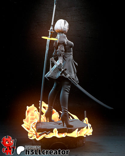 2B | NieR: Automata | Handcrafted Figure