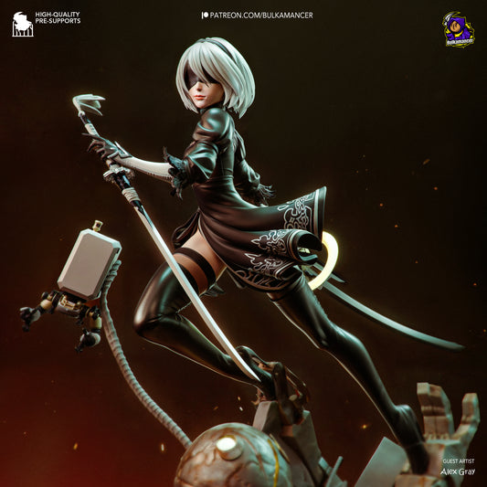 2B | NieR: Automata | Handcrafted Figure