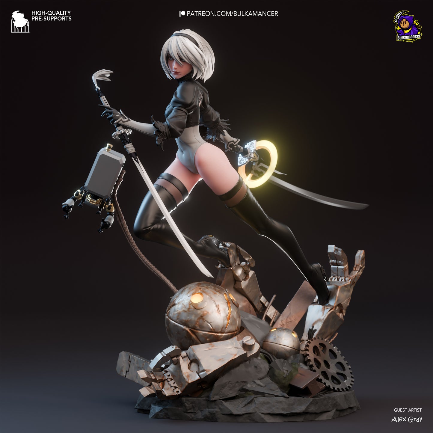 2B | NieR: Automata | Handcrafted Figure