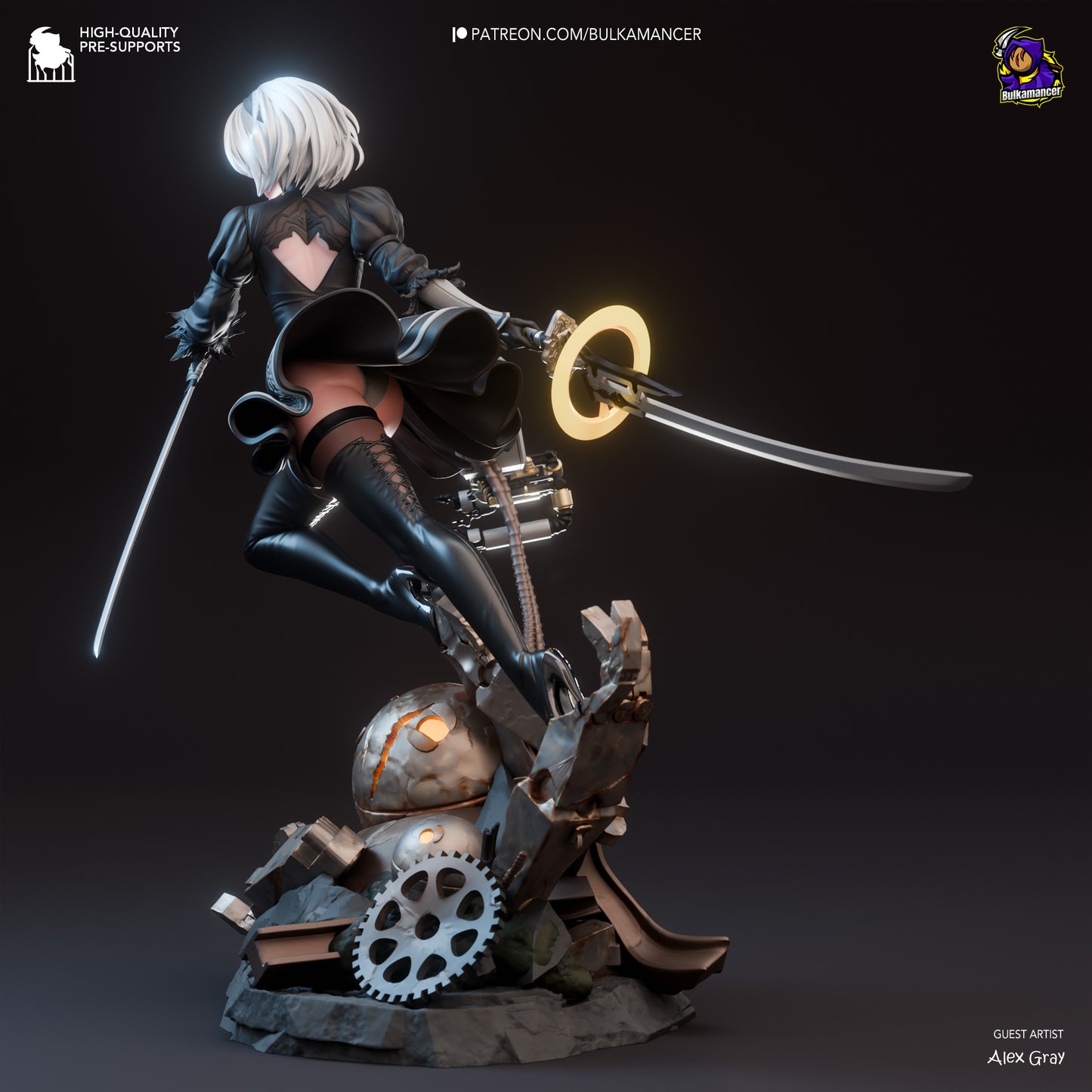 2B | NieR: Automata | Handcrafted Figure