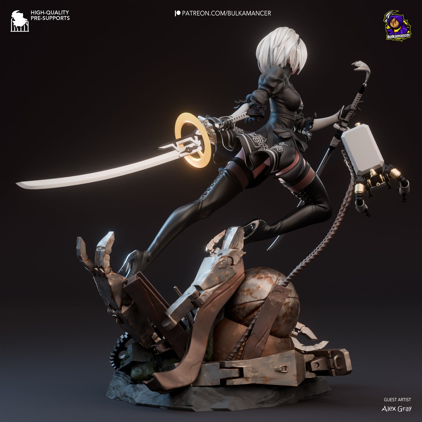 2B | NieR: Automata | Handcrafted Figure