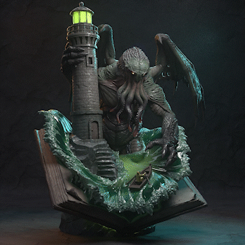 Cthulhu | The Call of Cthulhu | Handcrafted Figure