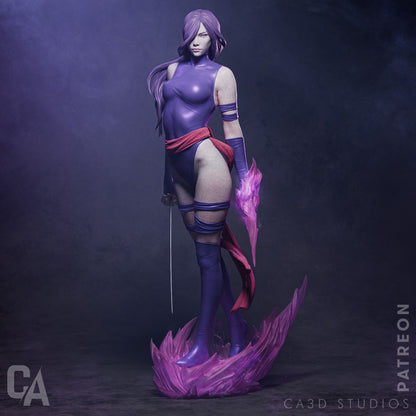 Psychic Blade Warrior | Handcrafted Figure