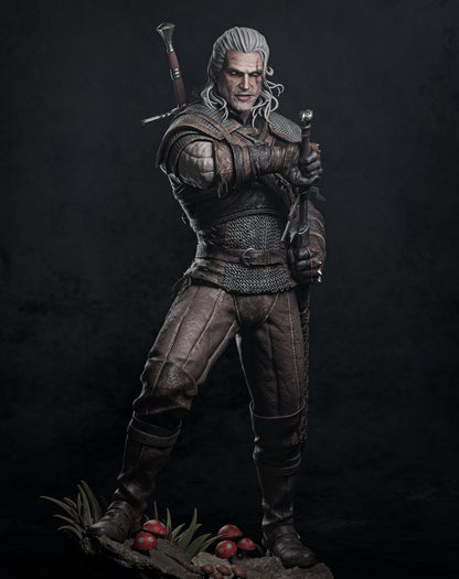 Geralt | The Witcher 3 | Handcrafted Figure