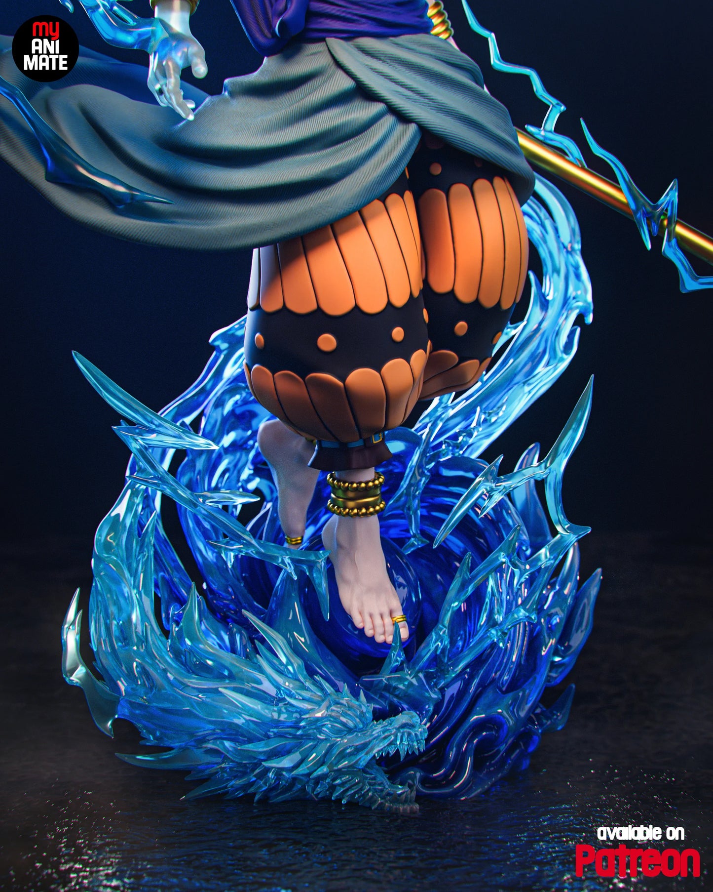 Thunder God Eneru | Handcrafted Figure