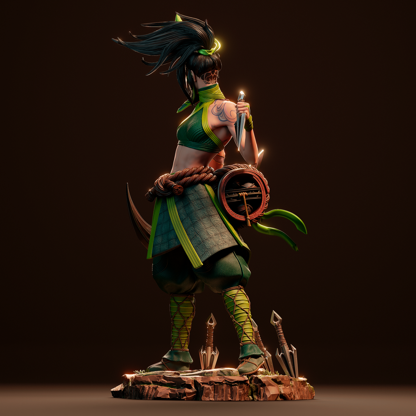 Akali | League of Legends | Handcrafted Figure