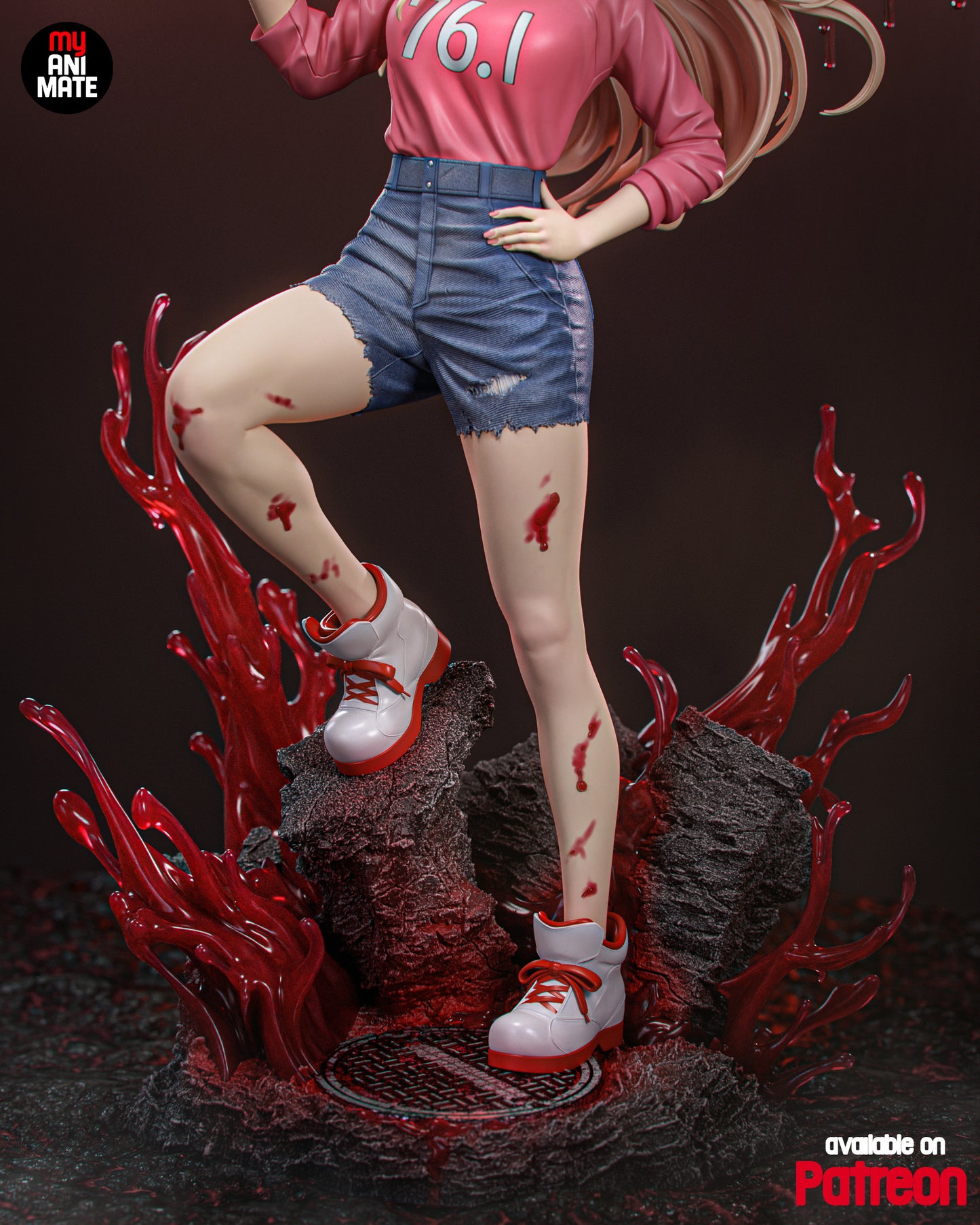 The Blood Fiend Queen | Chainsaw | Handcrafted Figure