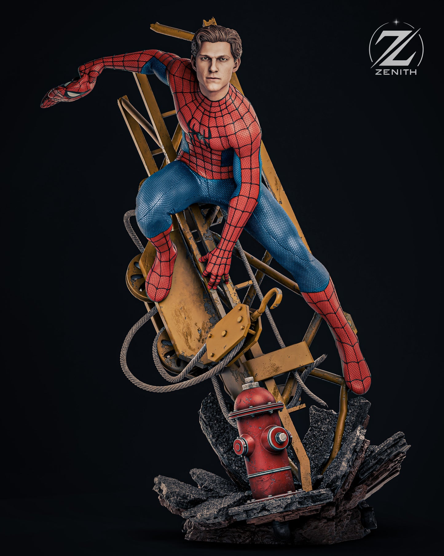 Web Slinging Hero | Handcrafted Figure