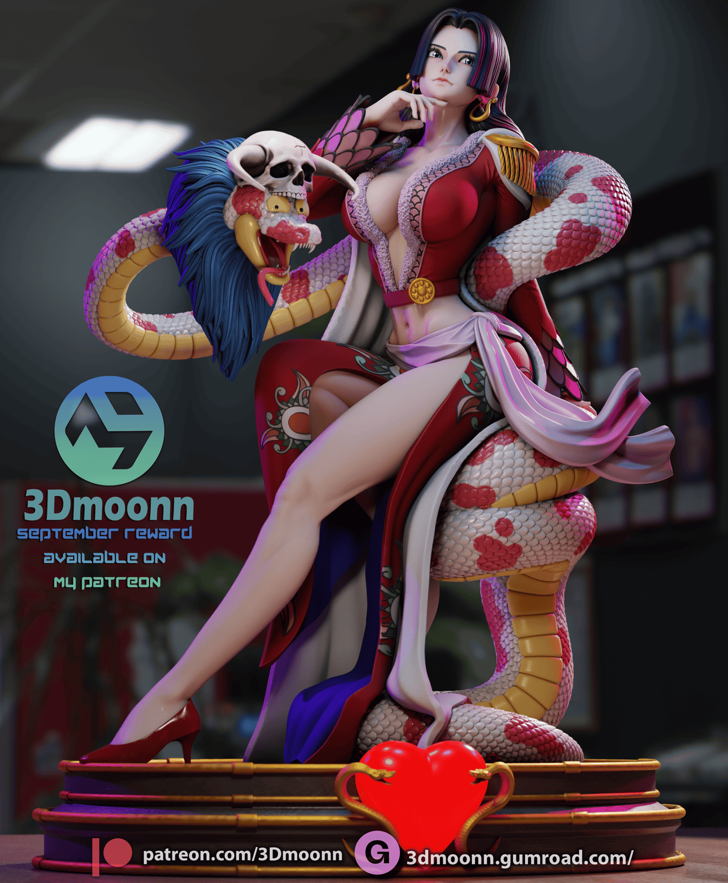 Boa Hancock | One Piece | Handcrafted Figure