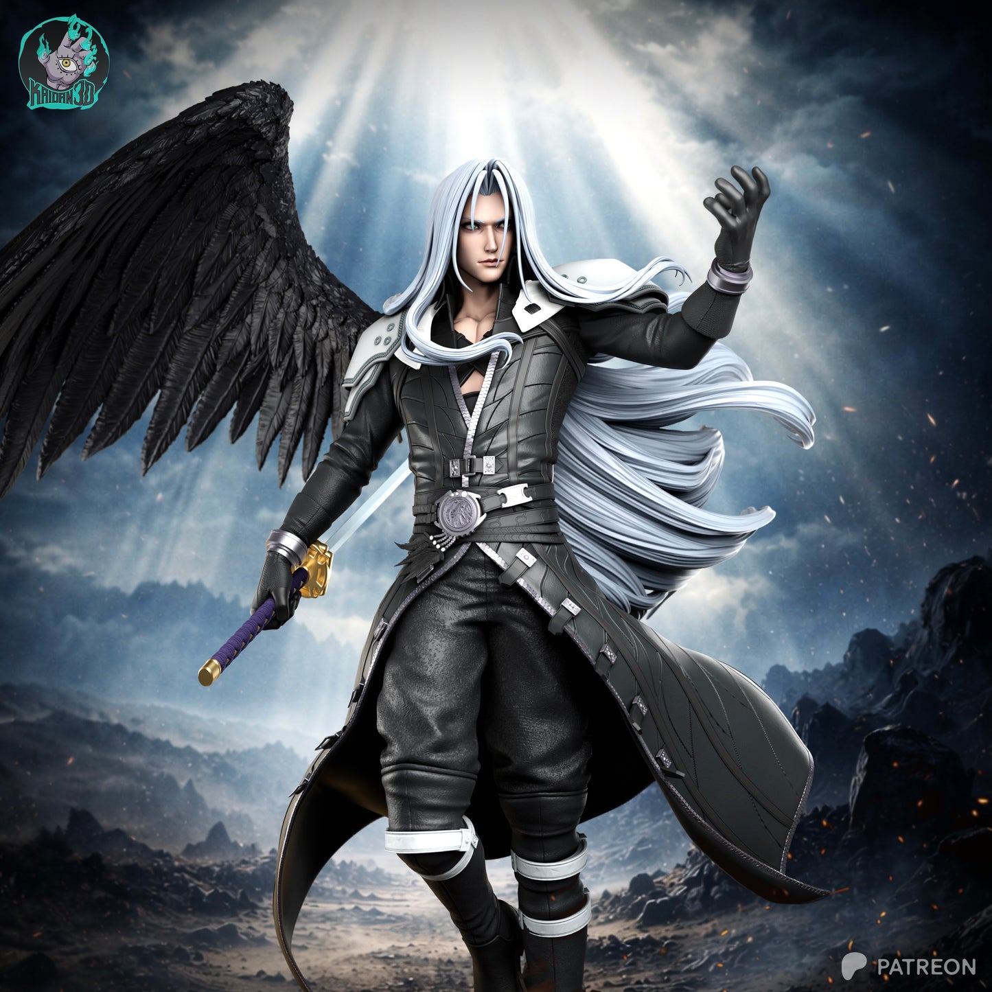 Sephiroth | Final Fantasy VII | Handcrafted Figure
