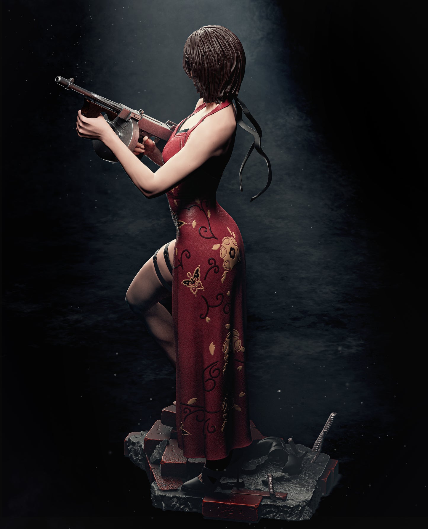 Agent Ada | Survival Horror Game | Handcrafted Figure