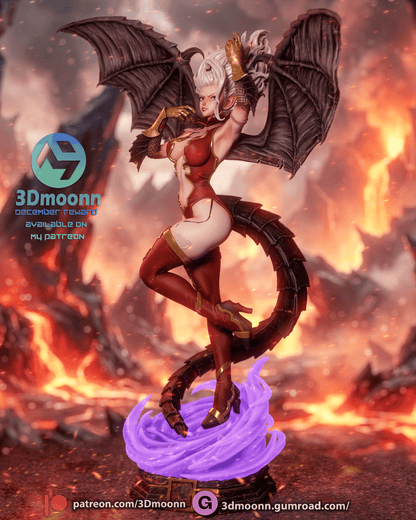 Mirajane Satan Soul | Fairy Taill | Handcrafted Figure