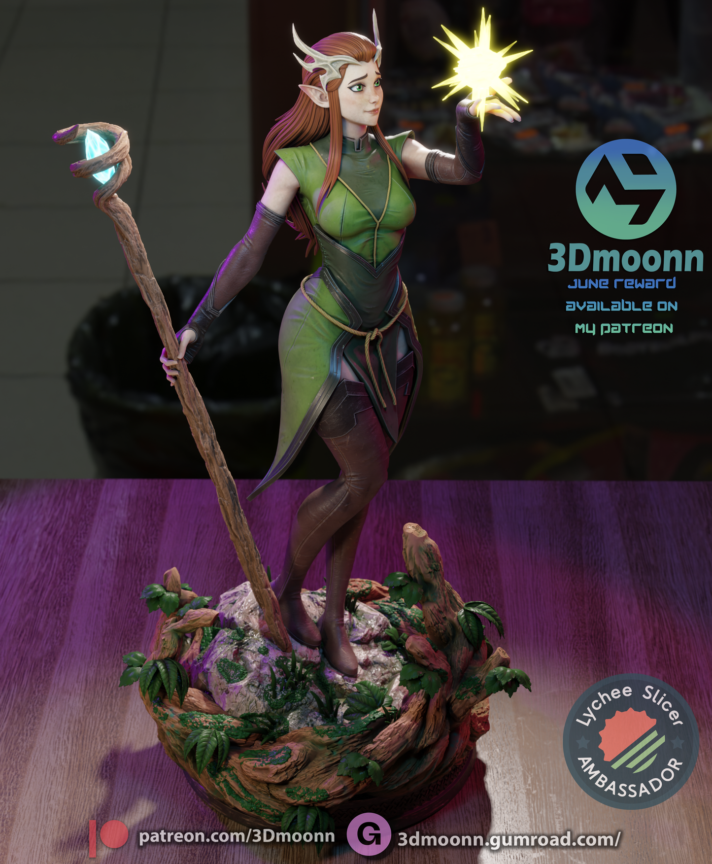 Keyleth | Vox Machina | Handcrafted Figure