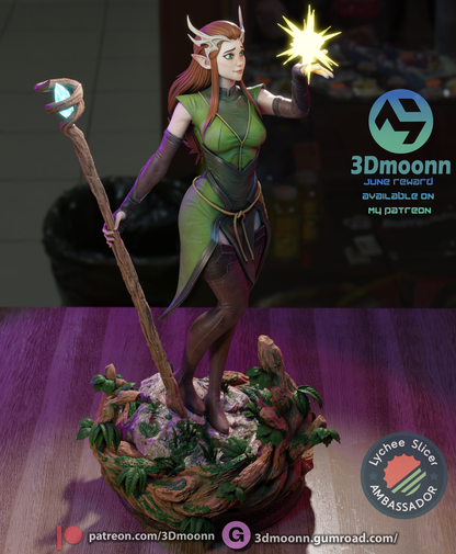 Keyleth | Vox Machina | Handcrafted Figure