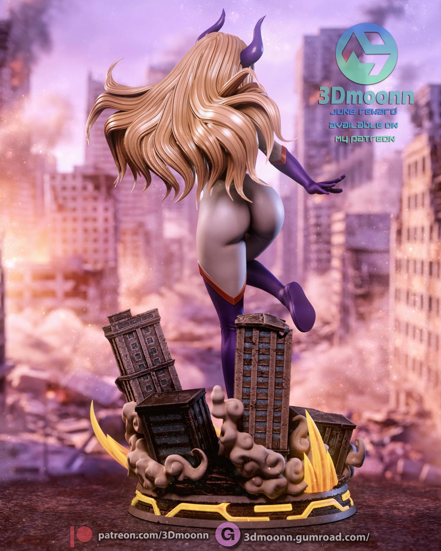 Mt. Lady | My Hero Academia | Handcrafted Figure
