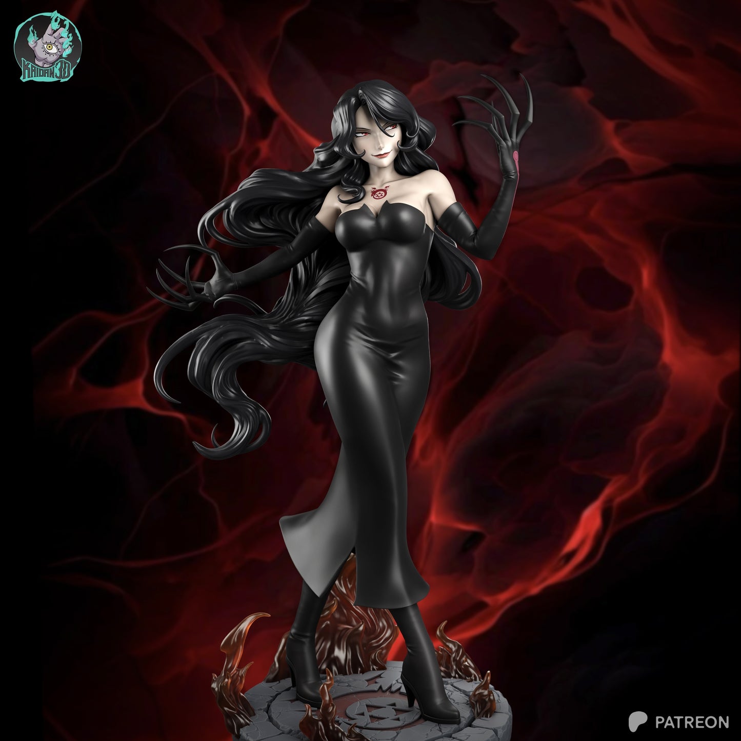 Lust | Fullmetal Alchemist | Handcrafted Figure