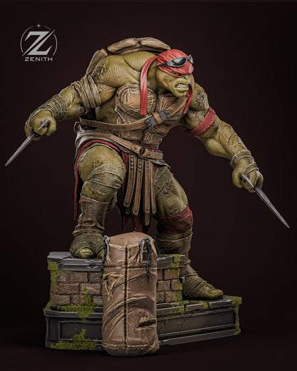 Twin Sai Warrior | Handcrafted Figure