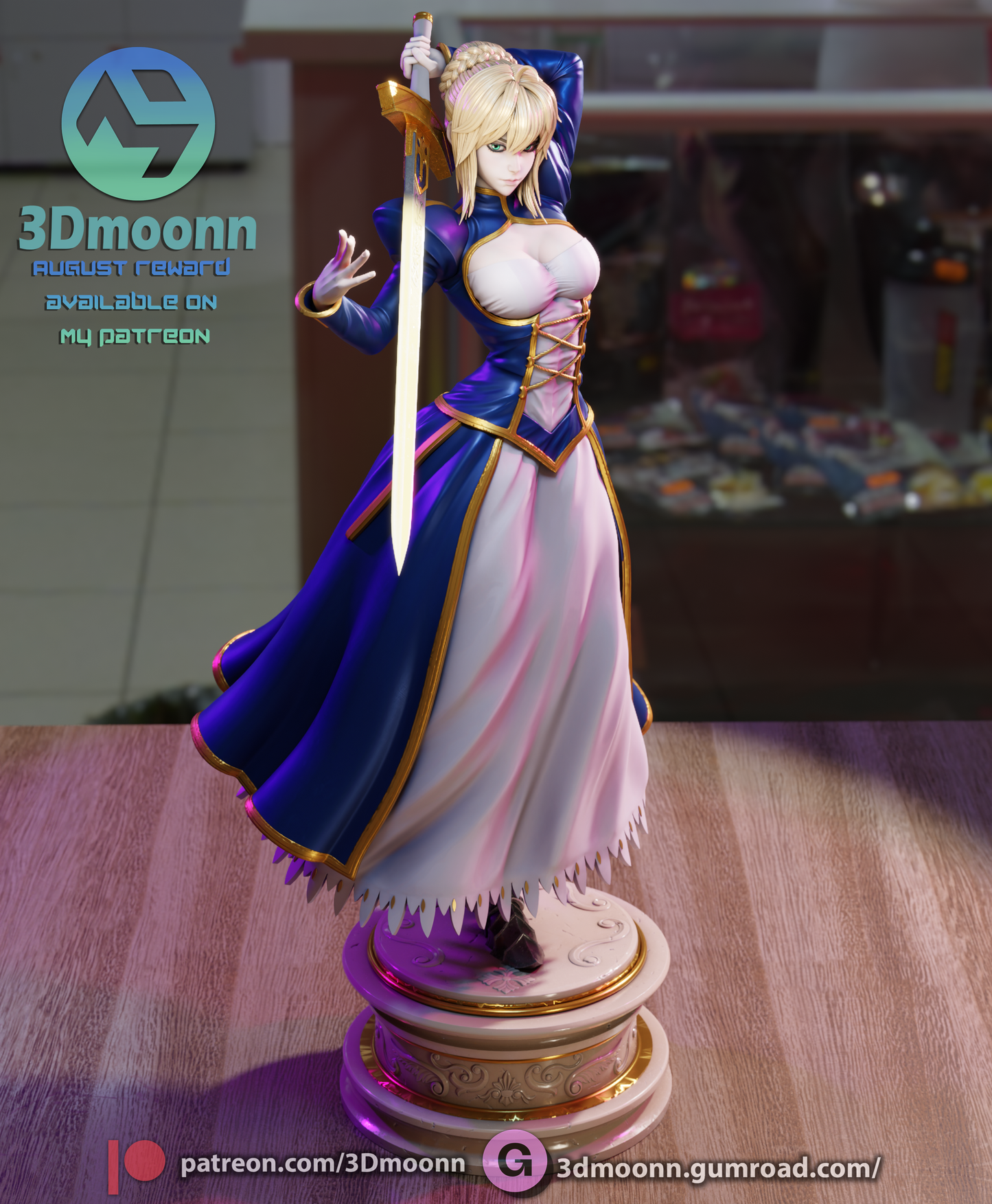 Saber | Fate Series | Handcrafted Figure