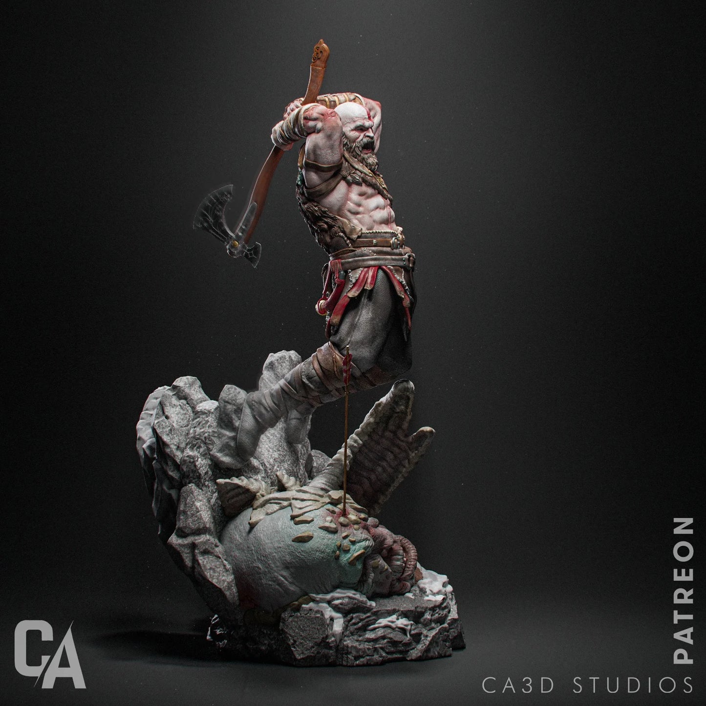 Kratos | God of War | Handcrafted Figure