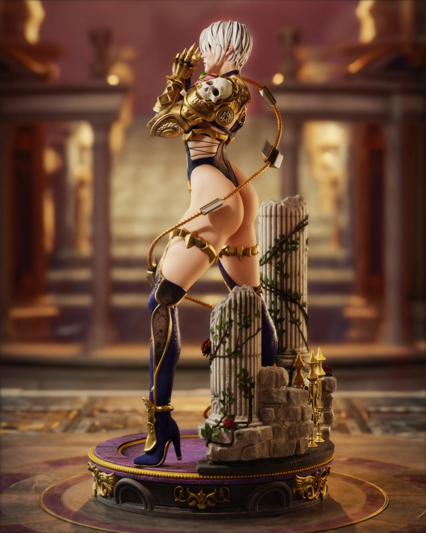 Whip Blade Mistress | Handcrafted Figure