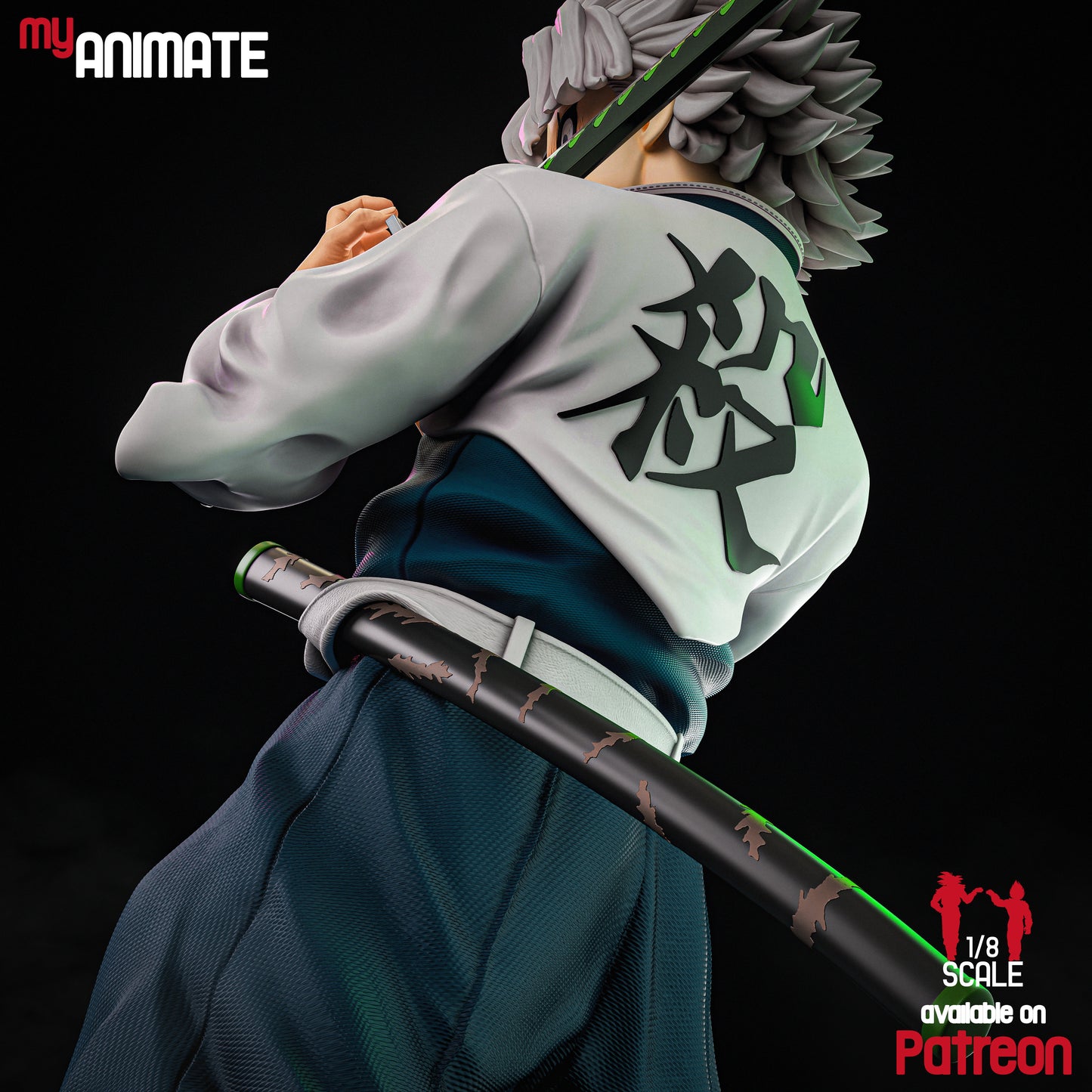 Sanemi | Demon Slayer | Handcrafted Figure