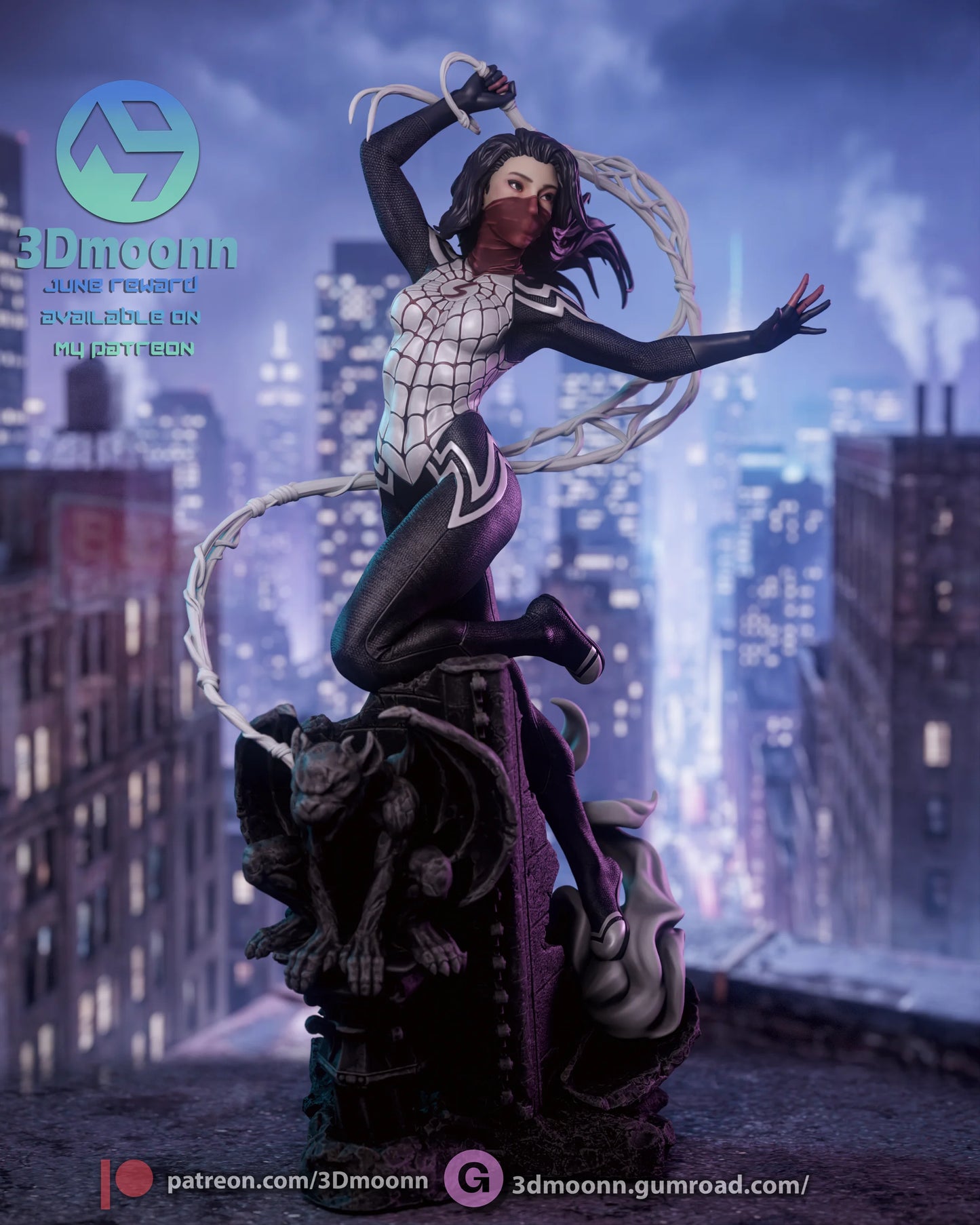 Spider Heroine | Handcrafted Figure