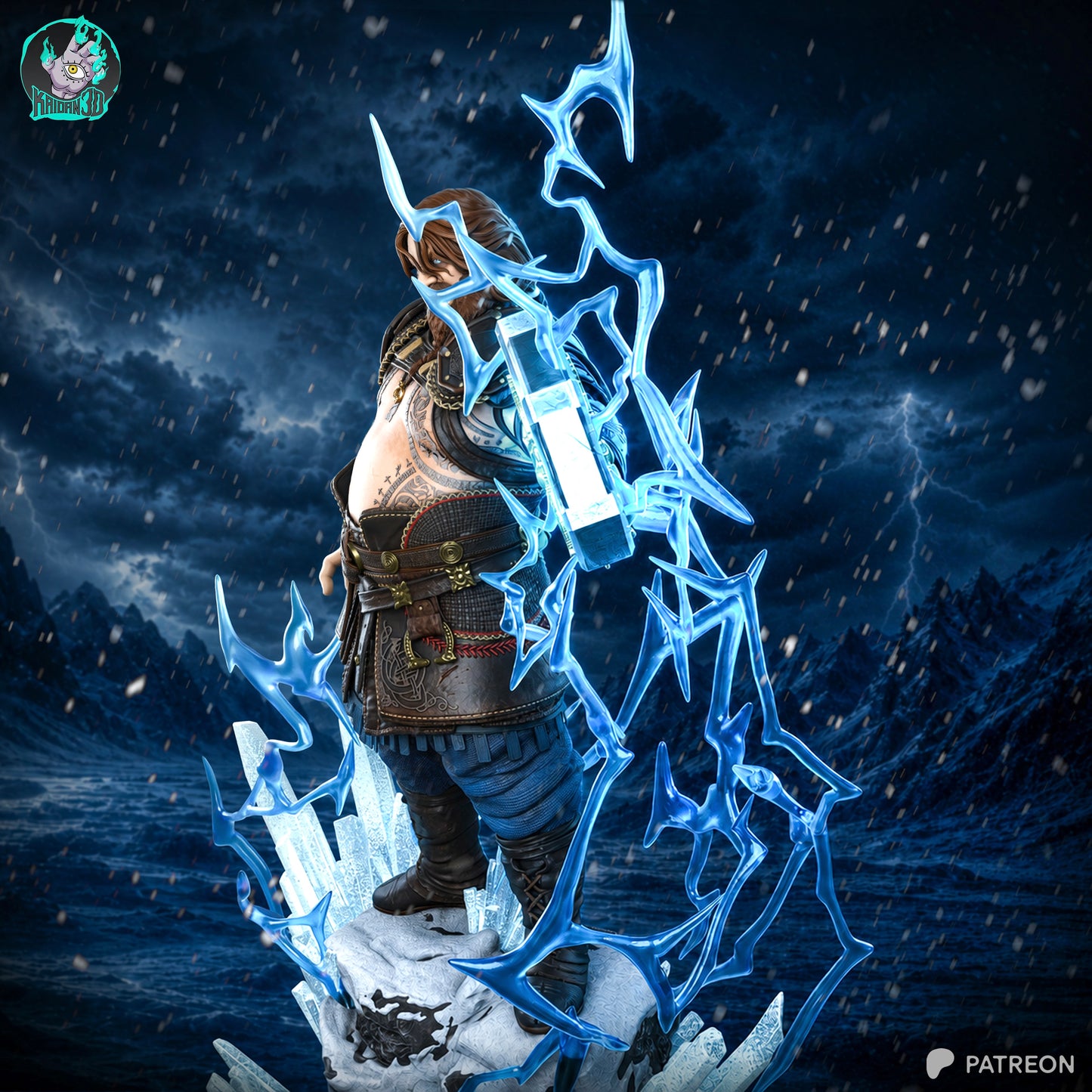 Thunder God | Handcrafted Figure