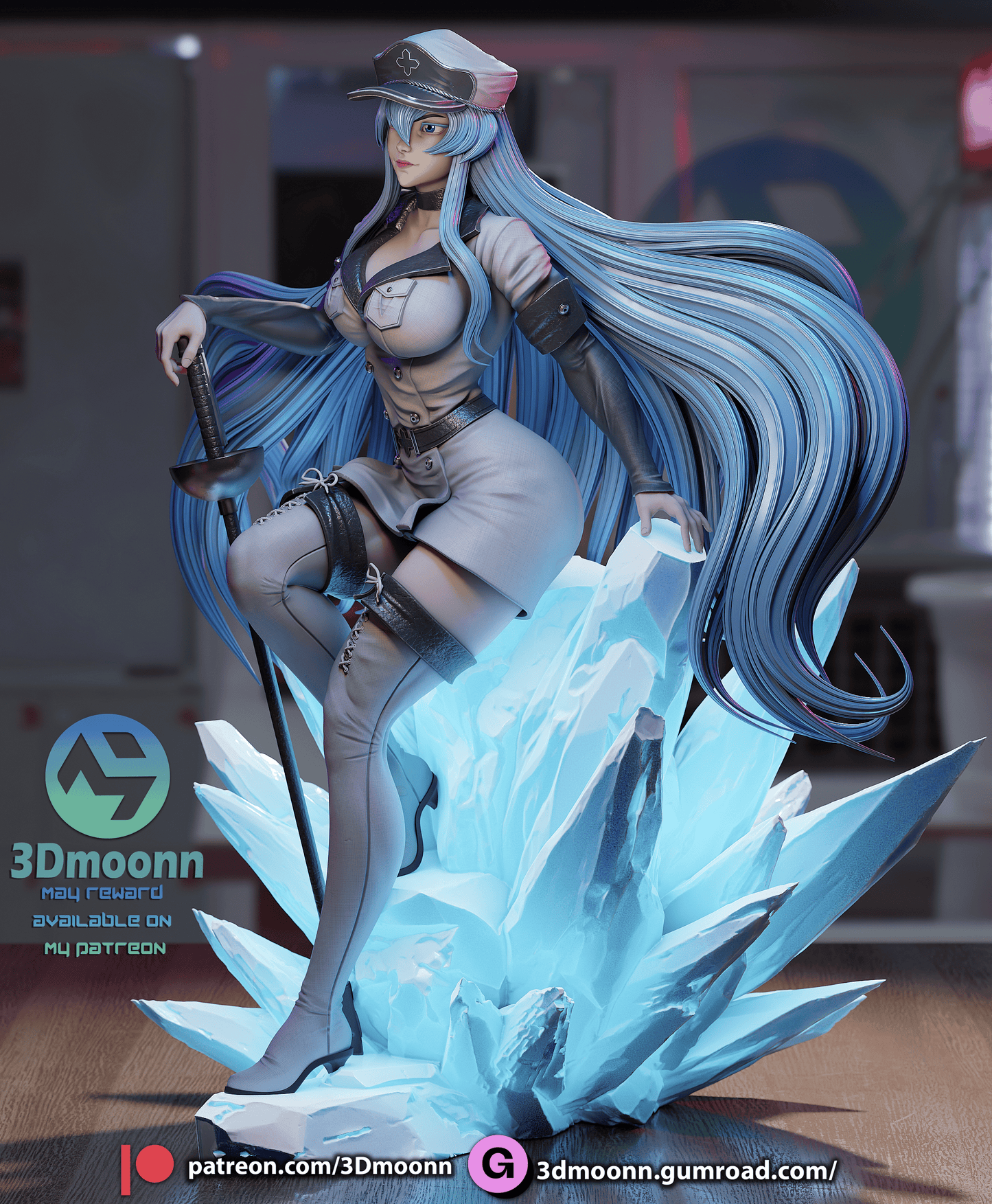 Esdeath | Akame Ga Kill | Handcrafted Figure
