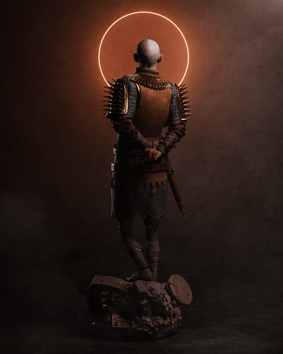 Crimson Vampire Lord | Handcrafted Figure