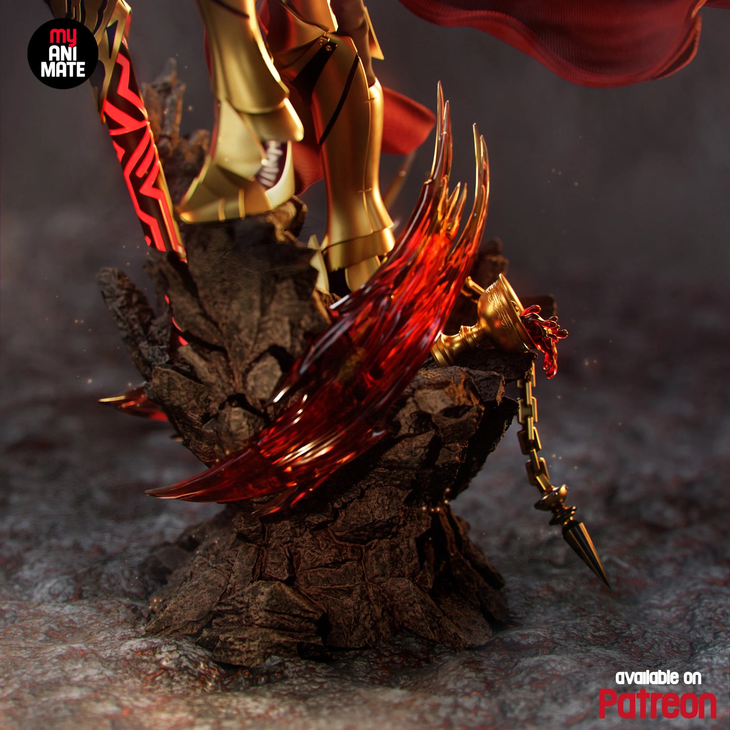 Gilgamesh | Fate Series | Handcrafted Figure