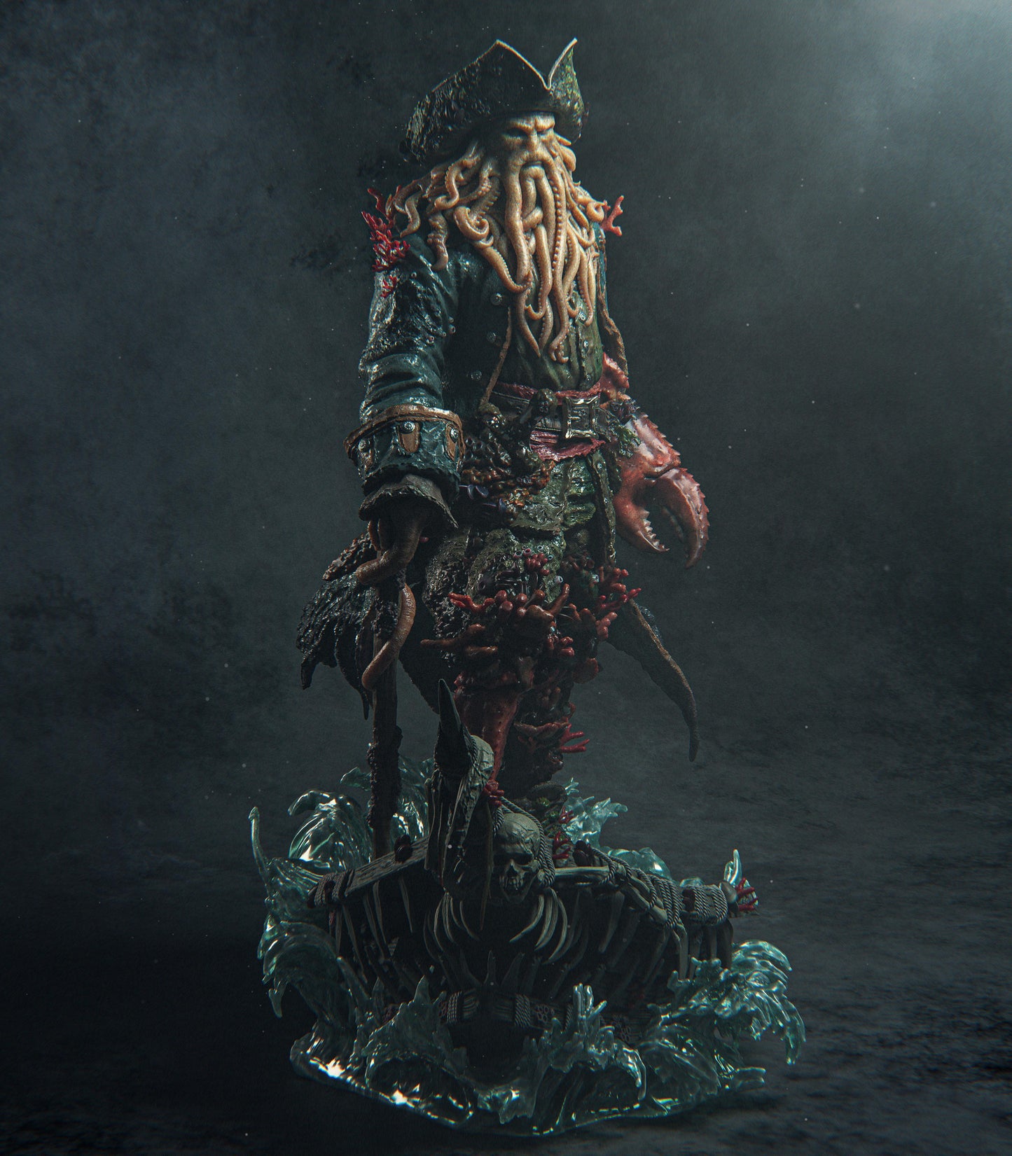 Davy Jones | Pirates of the Caribbean | Handcrafted Figure
