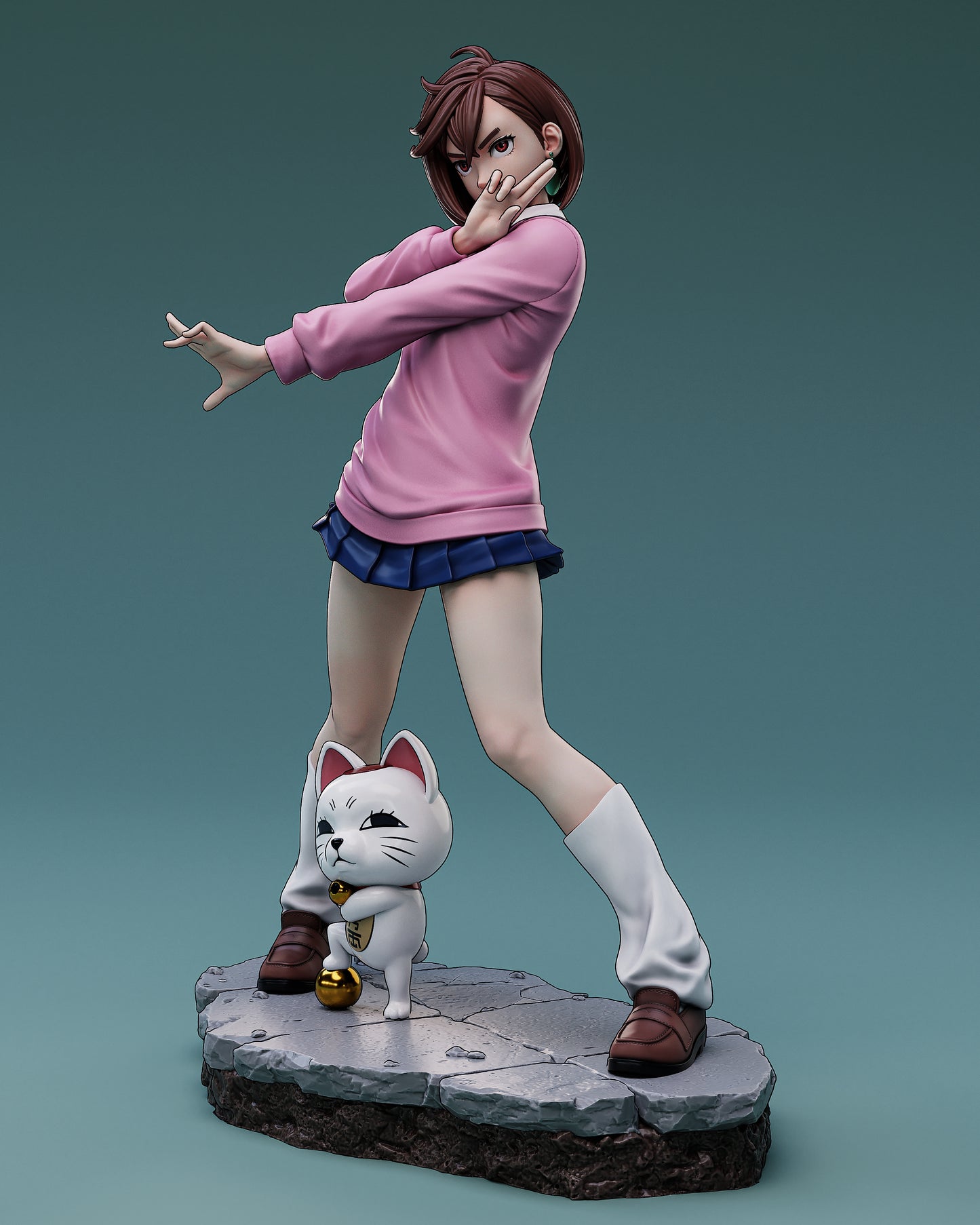 Momo Ayase | Dandandan | Handcrafted Figure