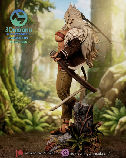 Beast Swordswoman | Handcrafted Figure