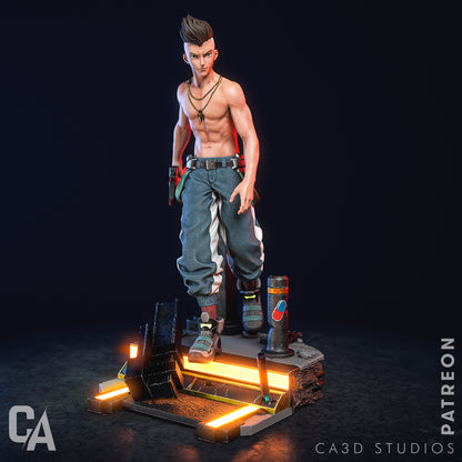 David Martinez | Cyberpunk: Edgerunners | Handcrafted Figure